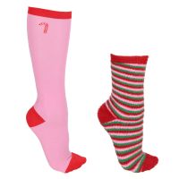 Socks gift box fluffy (2-pack)