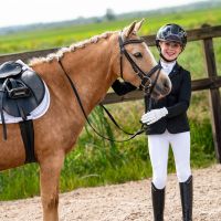 Riding tights Eden Junior Competition full grip
