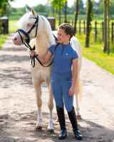 Riding tights Aubree Junior leg grip