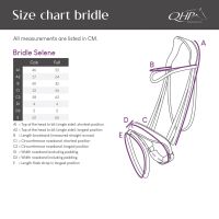 Bridle Selene incl. reins