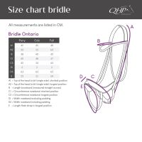 Bridle Ontario incl. reins