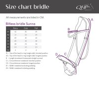 Bitless bridle Sunna incl. reins
