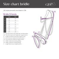 Bridle Orlando incl. reins