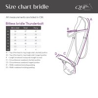 Bitless bridle Thunderbolt incl. reins