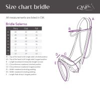Bridle Salerno incl. reins