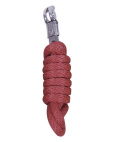Lead rope with panic clip Burgundy 2.00m