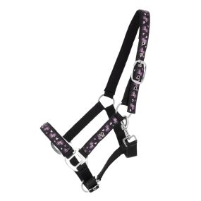 Head collar Lize Black/violet Cob