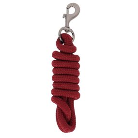 Lead rope with removable snap Burgundy 2.00m
