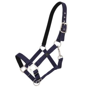 Head collar with lining Navy Extra full