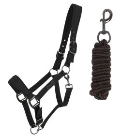 Head collar set Avenna Black Full