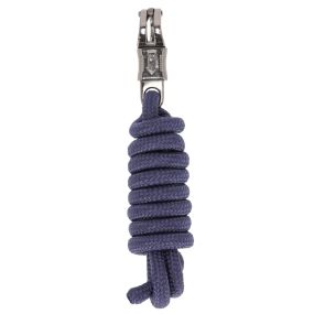 Lead rope with removable panic snap Navy 2.00m