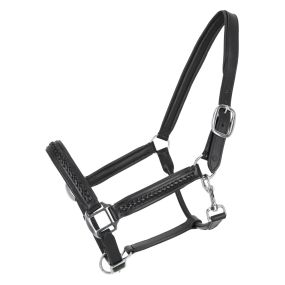 Head collar leather Jayze Black Full