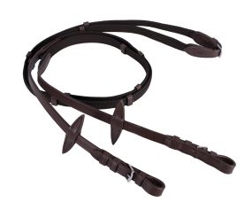 Web reins Dark brown Full