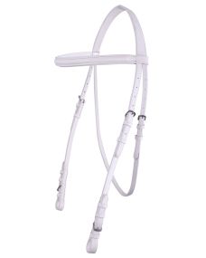 Show bridle White Full