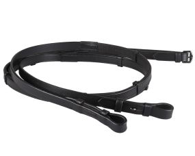 Rein one sided anti-slip with stops Black Full