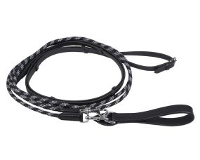 Draw rein biothane Black Full