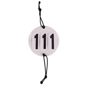 Number holders Prim (2-pack) White