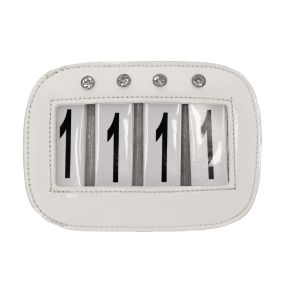Number holders Quatro (2-pack) White
