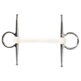 Full cheek bit Flexi White 14.5
