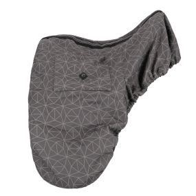 Saddle cover collection Grey reflective