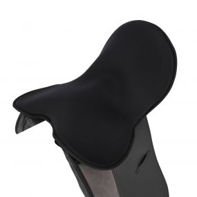 Saddle seat cover memory foam Black L