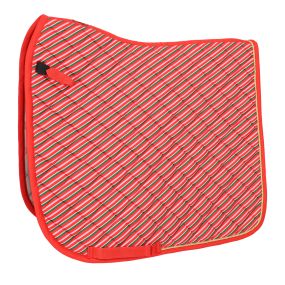 Saddle pad Christmas Jolly stripe AP Full