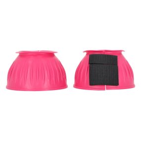 Rubber bell boots Fuchsia XL