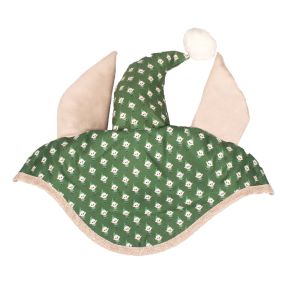 Ear net Christmas print Elf Pony