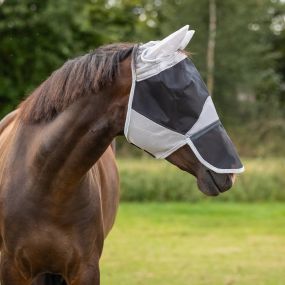 Fly mask Solaire Grey Extra full