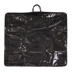 Bag for saddle pads 80x65cm Black