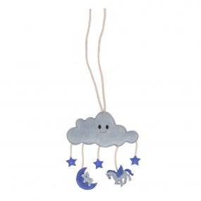 Horse toy Novy Blue