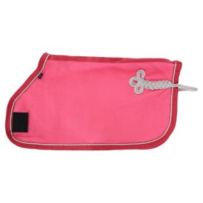 Fleece rug Hobby horse Fuchsia