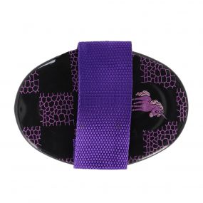 Curry comb Lize Black/violet 6pcs