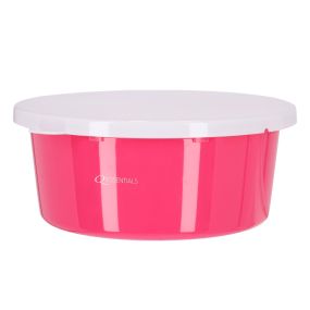 Feeding bowl with lid Fuchsia 5L