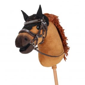 Ear net Jump Hobby horse Black