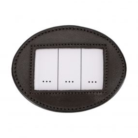Number holder oval Hobby horse Brown