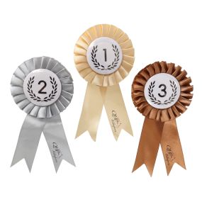 Rosette set Hobby horse Mix colours