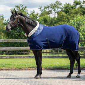 Fleece rug Brilliance Blueberry 215