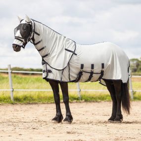 Fly sheet with neck and mask Big neck Grey 225