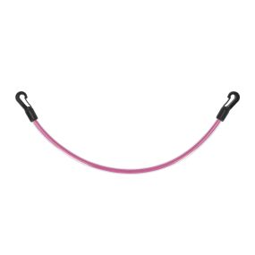 Plasticized tail cord Pink 60cm