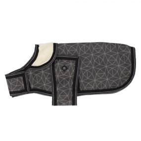 Dog rug turnout collection Grey reflective 75