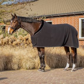 Fleece rug Salerno Black 215