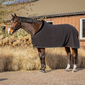 Fleece rug Salerno Black 215