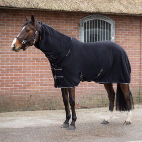 Fleece rug Terry-dry Black 215