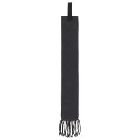 Tail bag with fringes Black L