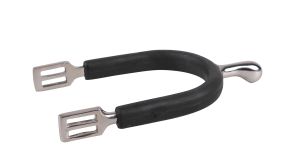 Knob spurs women with rubber Stainless steel 30mm