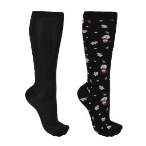 Knee stockings Christmas (2-pack) Snowman 39-42