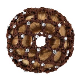 Hair net Diamond Brown