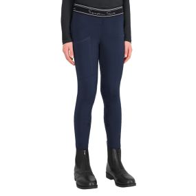 Riding tights Eden Junior full grip Navy 176