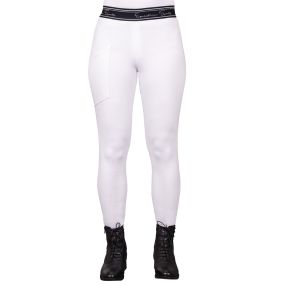 Riding tights Eden Junior Competition full grip White 176